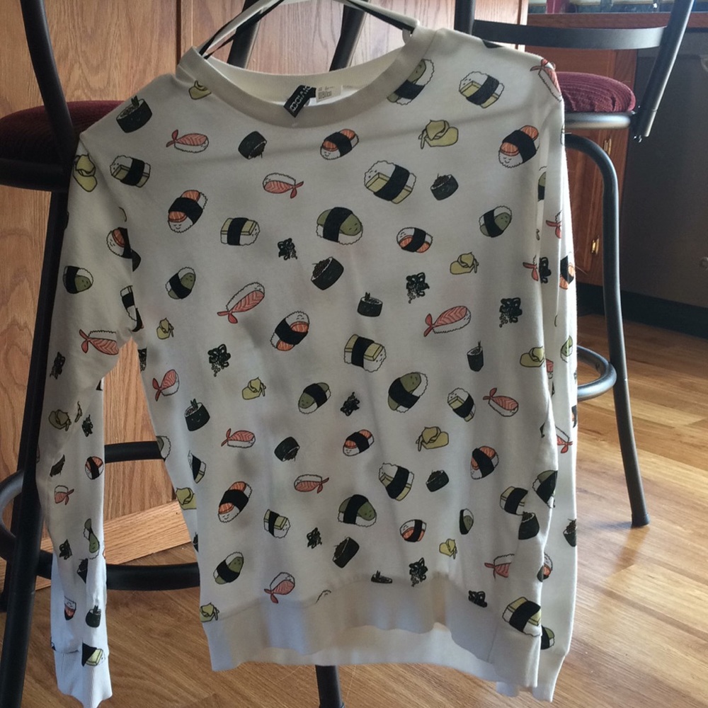 Long sleeve sushi shirt